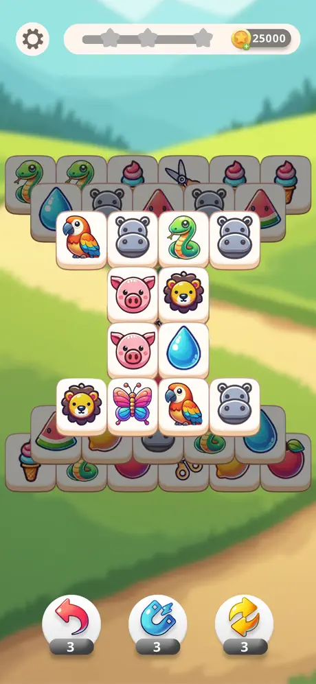 Zoo Puzzle - Match Animal gameplay on mobile