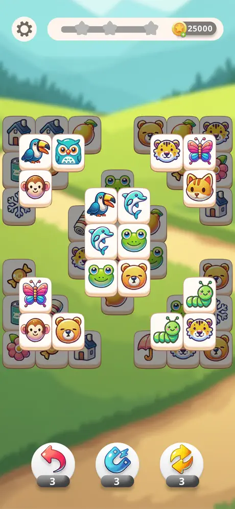 Zoo Puzzle animal tile matching